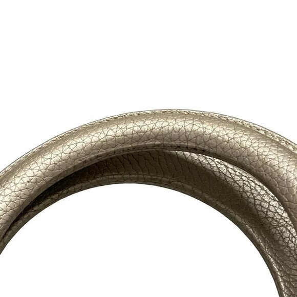 Auth DIOR/ChristianDior Diorissimo M0902PTUZ Champagne Gold Leather - Tote Bag - Picture 8 of 16